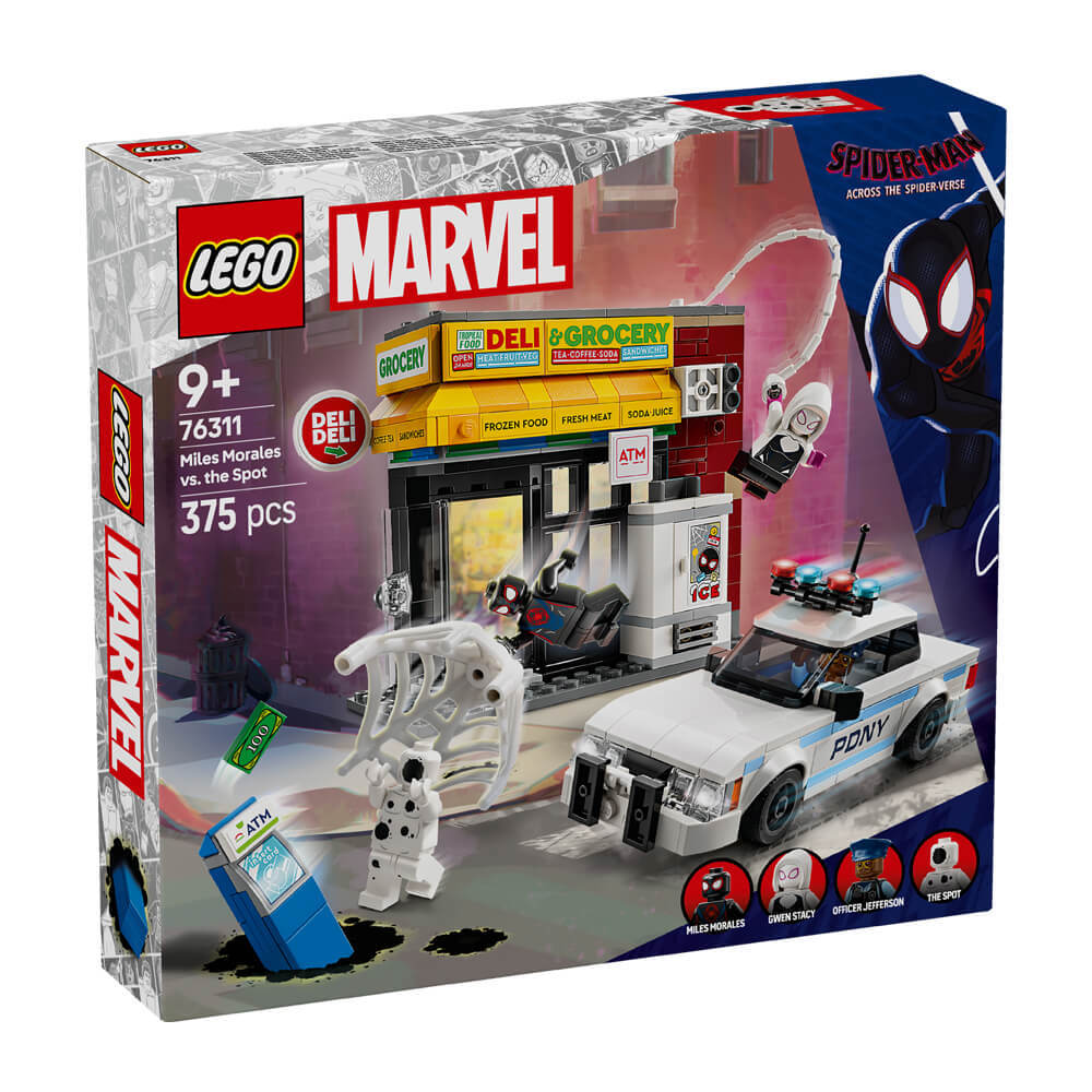 Lego Marvel Spider-Verse: Miles Morales vs. The Spot 76311